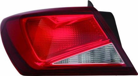ABAKUS 445-1937L-UE — Lampa tylna zespolona