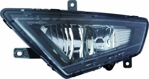ABAKUS 445-2013R-UE — Reflektor przeciwmgłowy