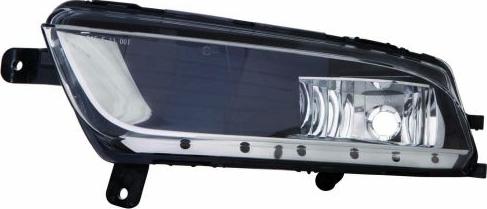 ABAKUS 441-2049L-UQ — Reflektor przeciwmgłowy