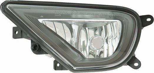 ABAKUS 441-2062R-UE - Lampa przeciwmgielna przód