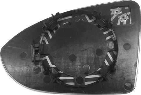 ABAKUS 4060G04 — Szkło lusterka, lusterko zewnętrzne