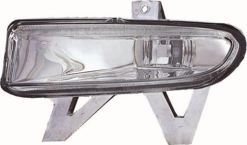 ABAKUS 550-2011L-UE - LAMPA PRZECIWMGIELNA PEUGEOT 406 H1 99-04 LE PRZEZROCZYSTY