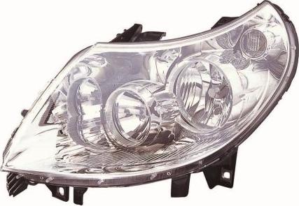 ABAKUS 552-1124R-LD-EM - REFLEKTOR CITROEN JUMPER. FIAT DUCATO. PEUGEOT BOXER 04.06- PR