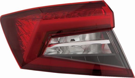 ABAKUS 665-1944L-UE — Lampa tylna zespolona