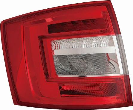 ABAKUS 665-1942L-UE — Lampa tylna zespolona