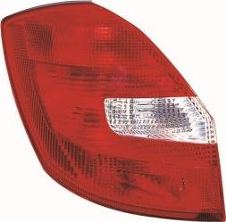 ABAKUS 665-1914L-LD-UE - LAMPA TYLNA SKODA FABIA II 10.07-12.14 LE
