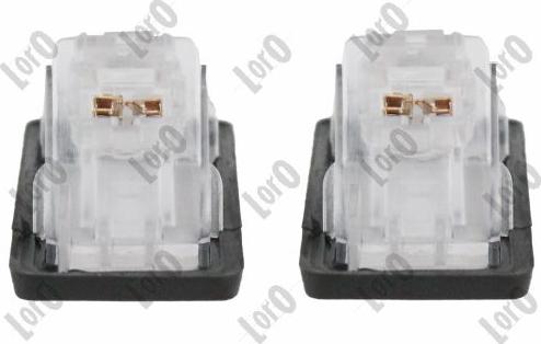 ABAKUS 042-23-905LED - PODŚWIETLENIE TABLICY REJ. DACIA DUSTER. LODGY. LOGAN. SANDERO II. RENAULT CAPTUR I. ESPACE III. FLUENCE. LAGUNA II 11.96- PR-LE