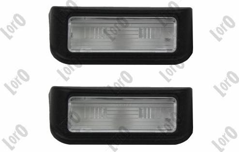 ABAKUS 009-31-905LED - OŚWIETLENIE TABLICY REJESTRACYJNEJ CITROEN BERLINGO.JUMPY. PEUGEOT EXPERT. PARTNER 04.08-04.16LED