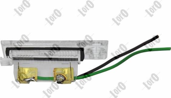 ABAKUS 003-06-902 - LAMPA TABLICY REJ. AUDI A4.A6 02.97-01.05 PR