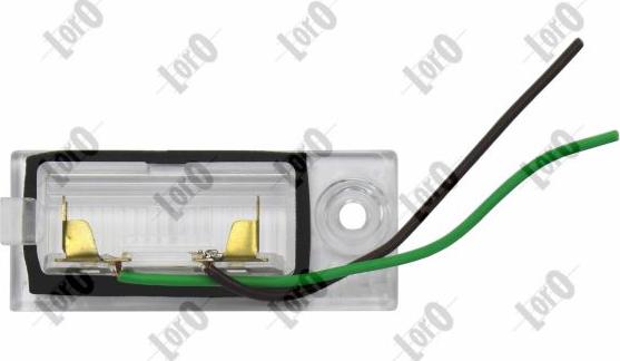 ABAKUS 003-06-902 - LAMPA TABLICY REJ. AUDI A4.A6 02.97-01.05 PR