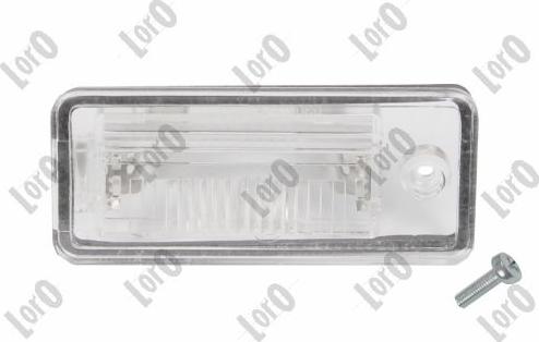 ABAKUS 003-07-904 - LAMPA TABLICY REJ. AUDI A3-A4-A6 00-13 P21W. PY21W. H21W PR
