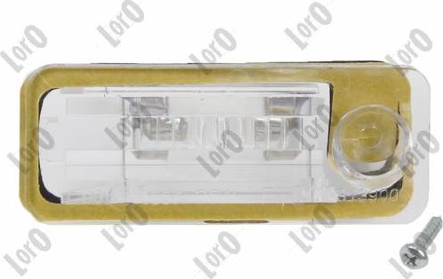 ABAKUS 003-13-905 - LAMPA TABLICY REJ. AUDI A6 C5 AVANT 97-05 LE-PR