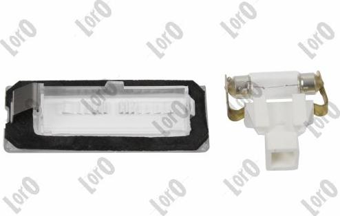 ABAKUS 016-53-905 - LAMPA TABLICY REJ. CITROEN JUMPER HDI 06-
