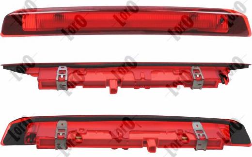 ABAKUS 017-13-870 - DODATKOWE ŚWIATŁO STOP FORD FOCUS III. MONDEO IV 03.07-> ŚRODEK LED