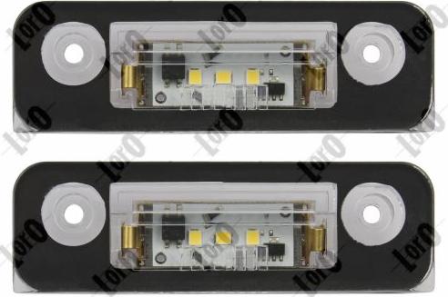 ABAKUS 017-28-900LED - LAMPA TABLICY REJ. FORD FIESTA V-FUSION-MONDEO II LED 96-12 LE-PR