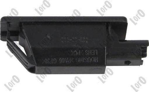ABAKUS 038-20-905 - OSWIETLENIE TABLICY REJ.CITROEN DS3-LED-