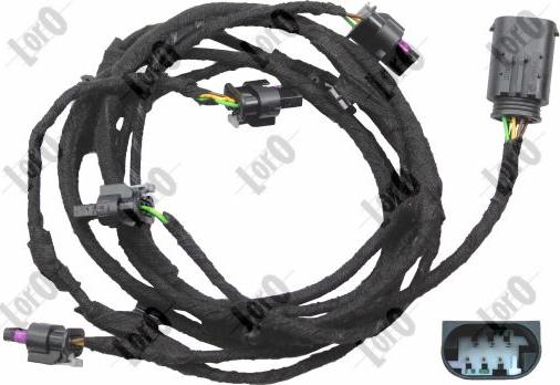 ABAKUS 120-00-007 - WIĄZKA ELEKTRYCZNA CZUJNIKÓW PARKOWANIA PRZÓD BMW X1 09- KPL.
