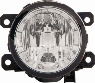 ABAKUS 214-2047N-UQ - LAMPA PRZECIWMGŁOWA CITROEN C-ZERO 10- H8 LE-PR