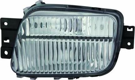 ABAKUS 214-2051L-UE - Lampa przeciwmgielna przód