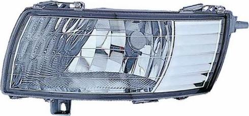 ABAKUS 212-2031L-UE — Reflektor przeciwmgłowy