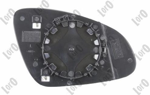 ABAKUS 2809G01 — Szkło lusterka, lusterko zewnętrzne