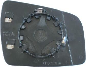 ABAKUS 2833G03 — Szkło lusterka, lusterko zewnętrzne