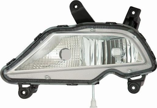 ABAKUS 221-2055L-UE — Reflektor przeciwmgłowy