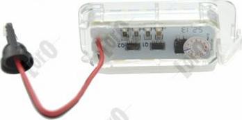 ABAKUS L17-210-0003LED - OSWIETLENIE TABLICY REJ.FIESTA 08-13-KPL