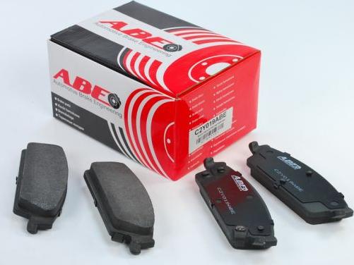 ABE C2Y019ABE — Zestaw klocków hamulcowych, hamulce tarczowe