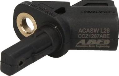 ABE CCZ1287ABE — Czujnik, prędkość obrotowa koła
