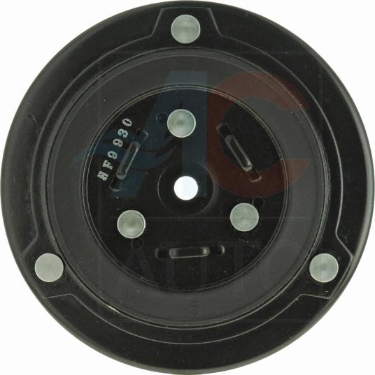 ACAUTO AC-05DL24 - TARCZA SPRZĘGŁA KOMPRESORA KLIMATYZACJI GM.OPEL DELPHI GM 3990 109.5-25-10.5MM