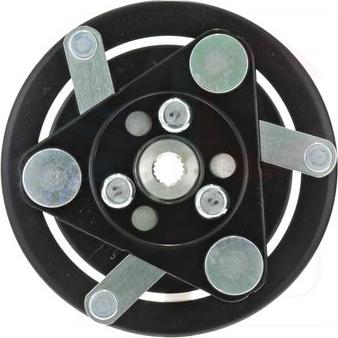 ACAUTO AC-05SD12 - TARCZA SPRZĘGŁA KOMPRESORA KLIMATYZACJI HONDA SANDEN HS-09.TRS 105-17-4.4MM