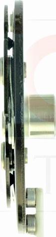 ACAUTO AC-05SD23 - TARCZA SPRZĘGŁA KOMPRESORA KLIMATYZACJI SANDEN SD7H15.SD7V16 112-26.4-13.6MM