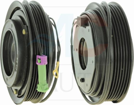 ACAUTO AC-06DN43 - SPRZĘGŁO KOMPRESORA KLIMATYZACJI DENSO 7SBU16C V6 126-120MM