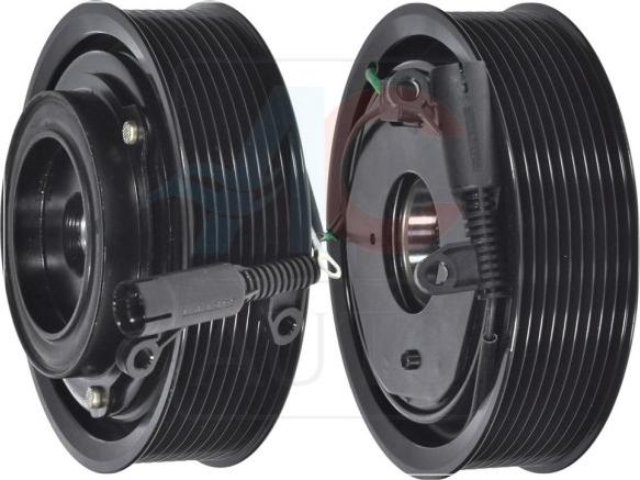 ACAUTO AC-06DN56 - SPRZĘGŁO KOMPRESORA KLIMATYZACJI DENSO 10PA15C.7SBU16C V9 135-130MM