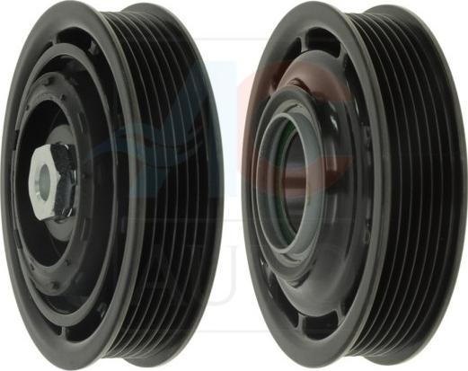 ACAUTO AC-06DN130 - SPRZĘGŁO KOMPRESORA KLIMATYZACJI AUDI.MERCEDES DENSO 6SEU14C.6SEU16C V6 122-115MM