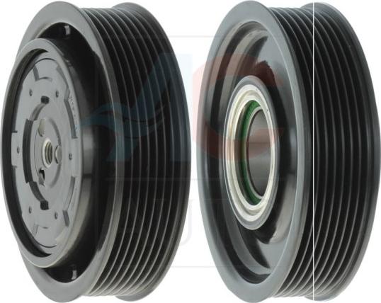 ACAUTO AC-06DN126 - SPRZĘGŁO KOMPRESORA KLIMATYZACJI RENAULT DENSO 6SEL14C V7 124-119MM