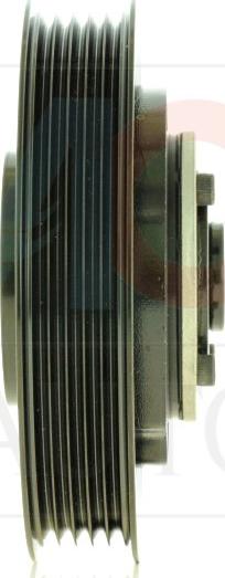 ACAUTO AC-06HA28 - SPRZĘGŁO KOMPRESORA KLIMATYZACJI KIA HALLA DVE-9 V5 123-117MM