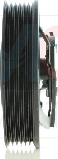 ACAUTO AC-06SD43 - SPRZĘGŁO KOMPRESORA KLIMATYZACJI OPEL.SAAB.VAUXHALL SANDEN PXE16 V6 123-120MM