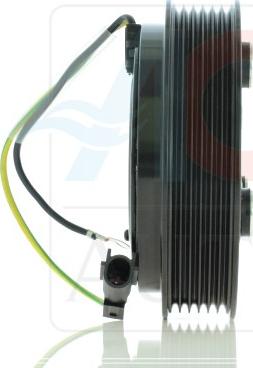 ACAUTO AC-06SD69 - SPRZĘGŁO KOMPRESORA KLIMATYZACJI VOLVO SANDEN PXC16.PXC14 V6 123-120MM