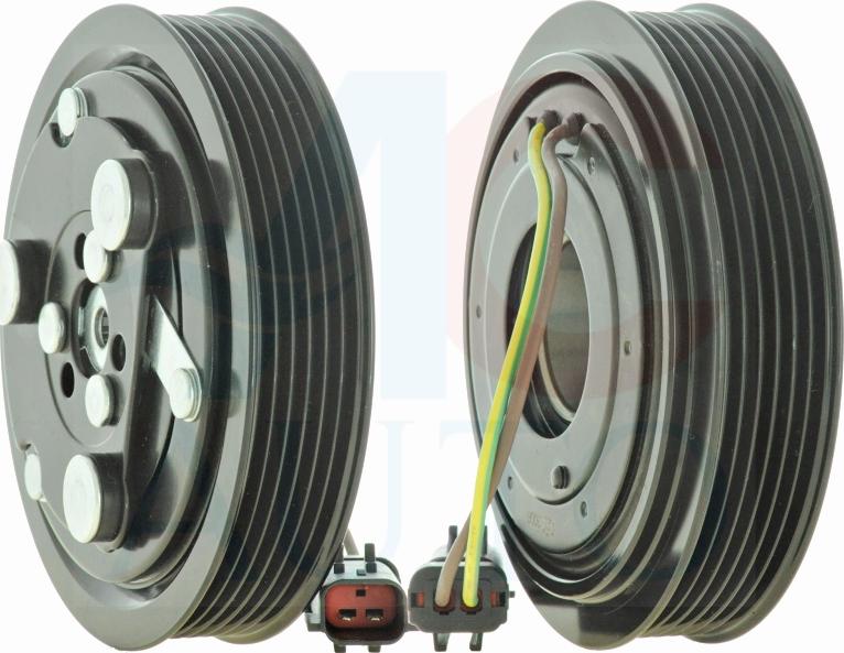 ACAUTO AC-06SD102 - SPRZĘGŁO KOMPRESORA KLIMATYZACJI JEEP.CHRYSLER SANDEN SD7H15 V6 133-129MM
