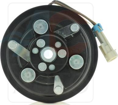 ACAUTO AC-06SD21 - SPRZĘGŁO KOMPRESORA KLIMATYZACJI SANDEN SD7V16.PXV16 V6 124-120MM