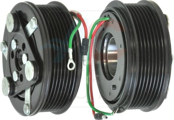 ACAUTO AC-06SD22 - SPRZĘGŁO KOMPRESORA KLIMATYZACJI HONDA SANDEN TRSE07 V7 106-100MM