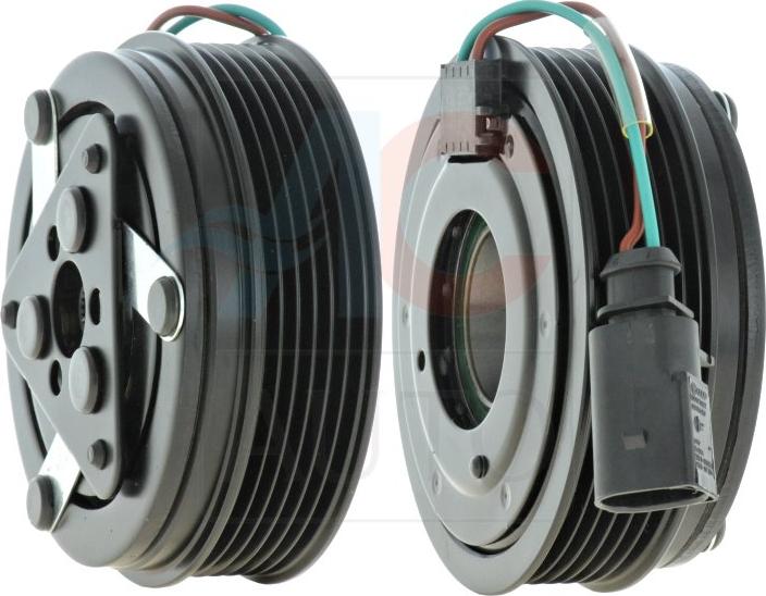 ACAUTO AC-06SD74 - SPRZĘGŁO KOMPRESORA KLIMATYZACJI SANDEN SD6V12 V6 114-110MM
