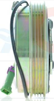 ACAUTO AC-06ZX03 - SPRZĘGŁO KOMPRESORA KLIMATYZACJI ZEXEL DCW-17B.DCV-17D V4 123-119MM