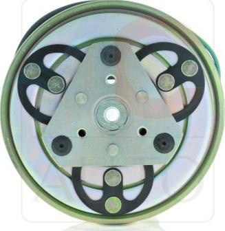 ACAUTO AC-06ZX03 - SPRZĘGŁO KOMPRESORA KLIMATYZACJI ZEXEL DCW-17B.DCV-17D V4 123-119MM