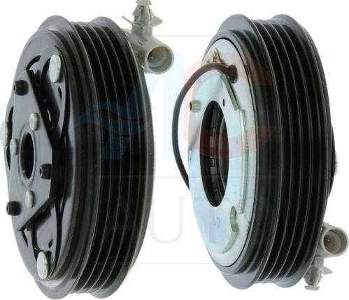 ACAUTO AC-06ZX17 - SPRZĘGŁO KOMPRESORA KLIMATYZACJI OPEL.SUZUKI.VAUXHALL ZEXEL DKV-08R V4 104-100MM