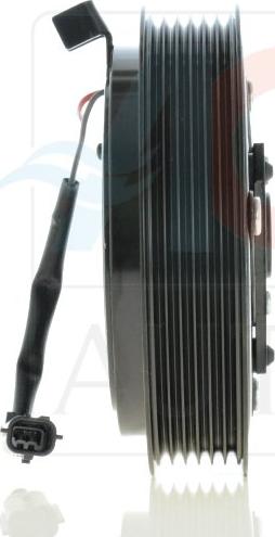 ACAUTO AC-06ZX37 - SPRZĘGŁO KOMPRESORA KLIMATYZACJI NISSAN.RENAULT ZEXEL KC-88 V6 129-124MM