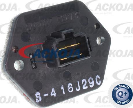 ACKOJA A53-79-0002 — Opornik, wentylator wewnętrzny