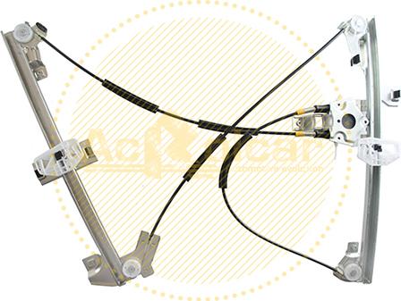 Ac Rolcar 01.2435 - PODNOŚNIK SZYBY CITROEN BERLINGO. PEUGEOT PARTNER 05.96- LE PRZÓD BEZ SILNIKA